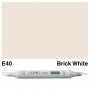E40 Copic Ciao Brick White