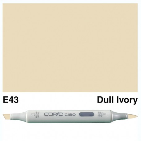 E43 Copic Ciao Dull Ivory
