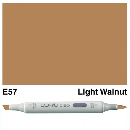 E57 Copic Ciao Ligth Walnut