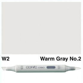 W-2  Copic Ciaol Warm Gray No.2