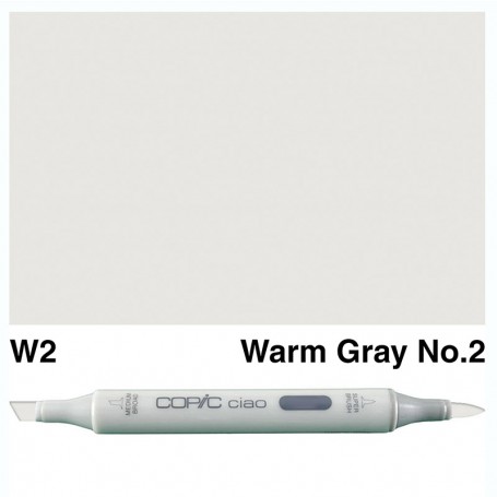 W-2  Copic Ciaol Warm Gray No.2