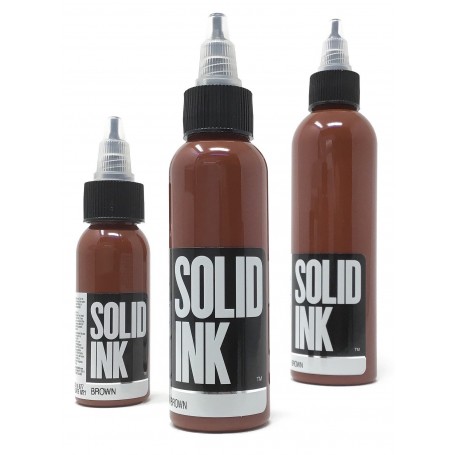 Brown - Solid Ink 1oz