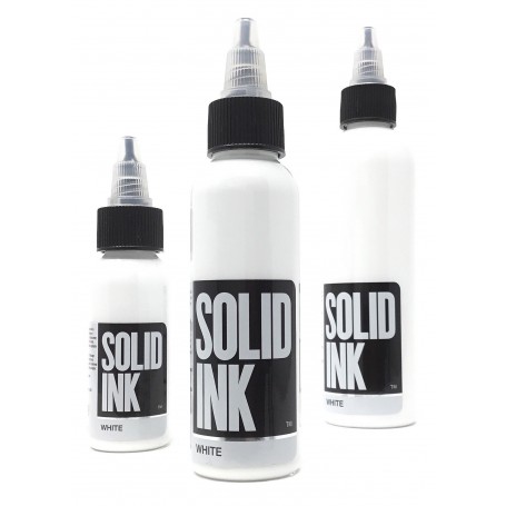 White - Solid Ink 1oz