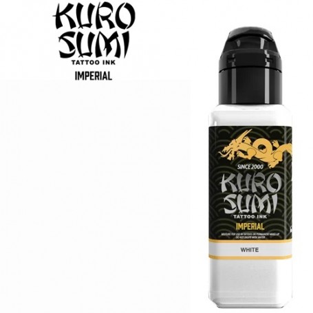 Kuro Sumi Imperial Tattoo Ink - white  - 44 ml